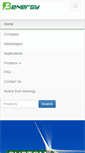 Mobile Screenshot of benergytech.com
